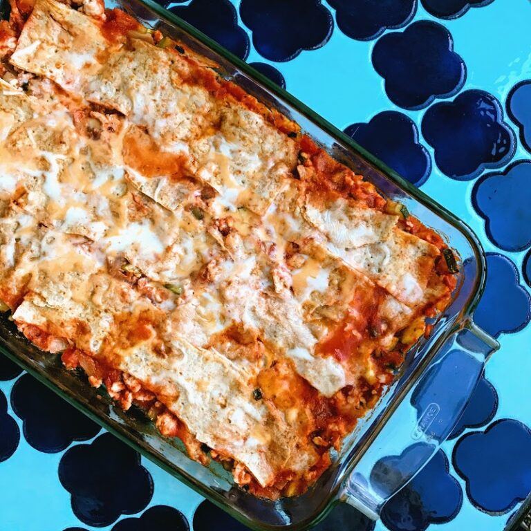 Healthy Turkey Bolognese Bake
