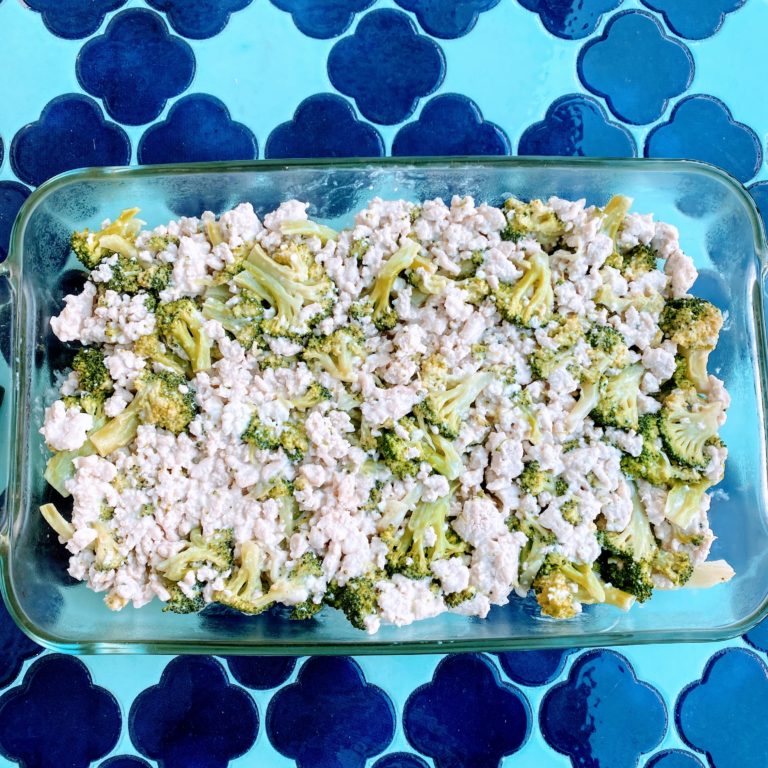 Broccoli Cheddar Bake