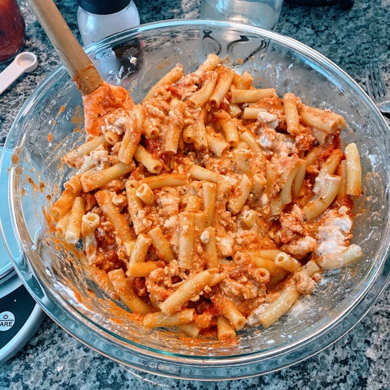 Skinny Baked Ziti