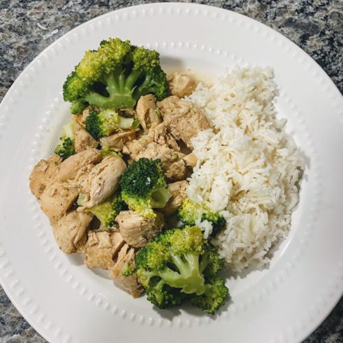 Healthy Chicken and Broccoli