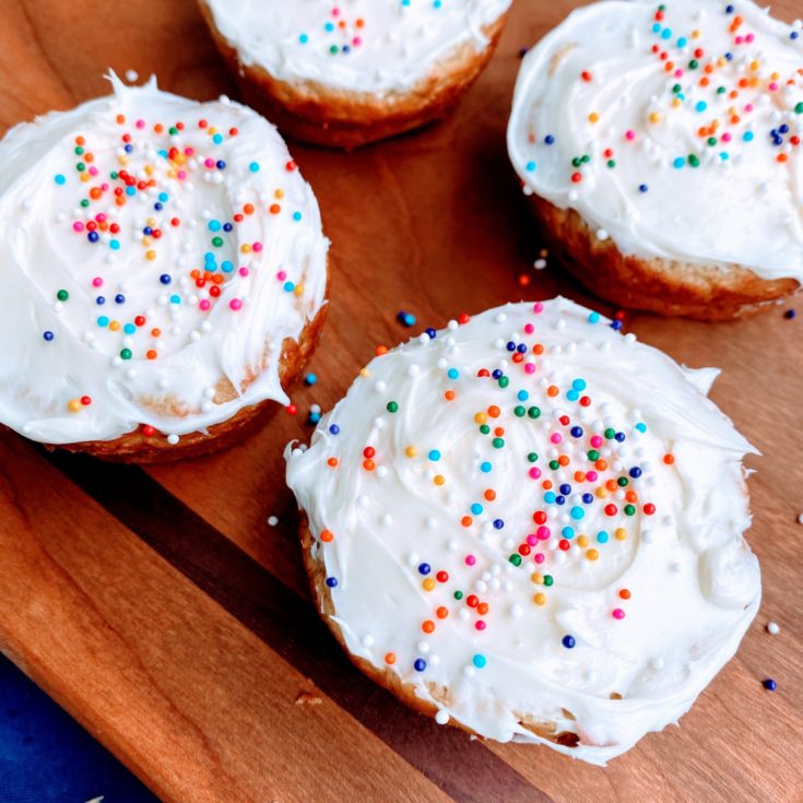 Healthy Funfetti Cupcakes