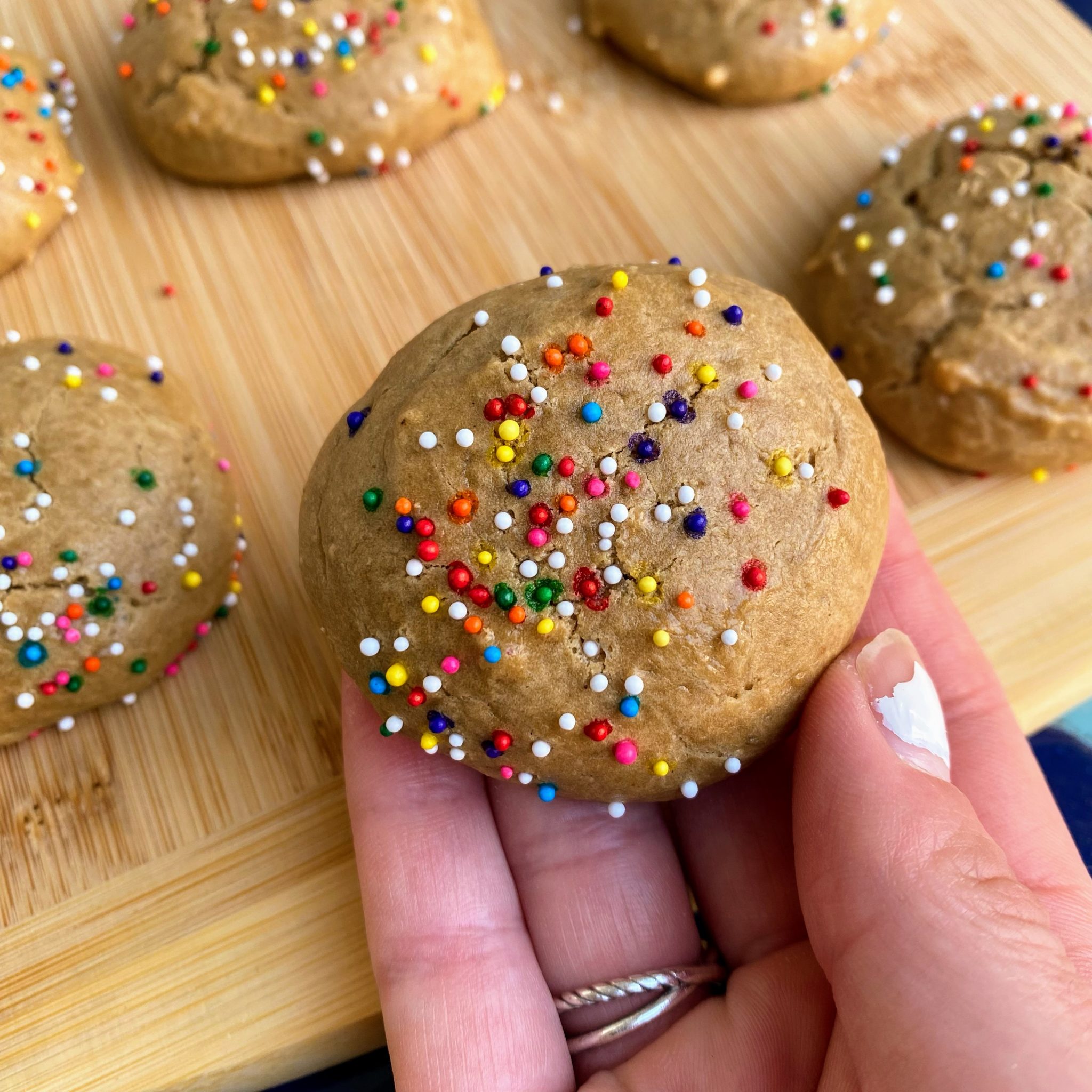 Funfetti Protein Cookies
