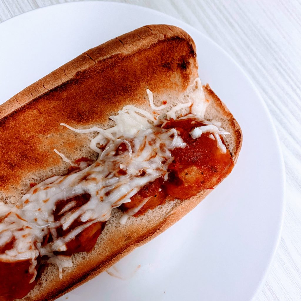 french onion meatball subs