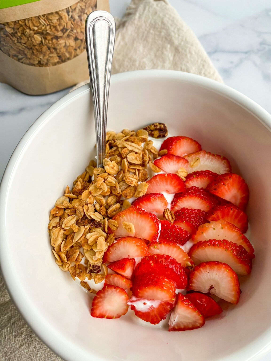 High Protein Greek Yogurt Bowl Haley Nicole Fit